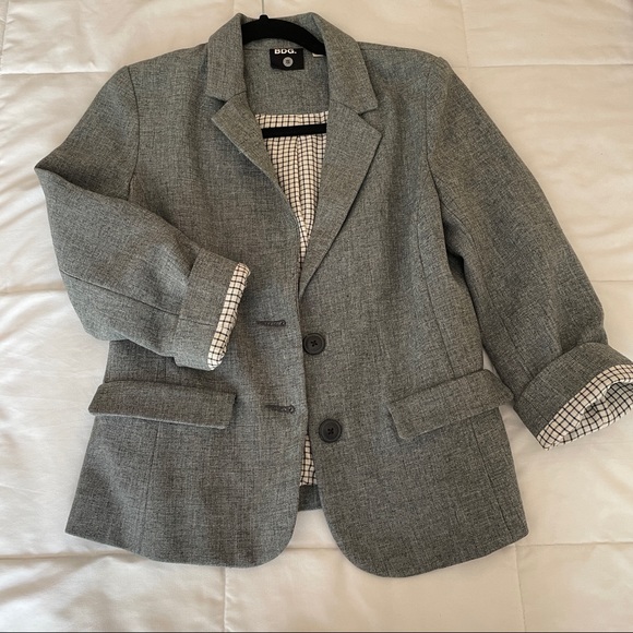 BDG Urban Outfitters Grey Blazer - Small - Picture 10 of 10
